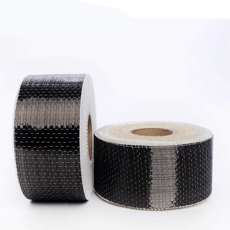 Unidirectional carbon fiber for buildings